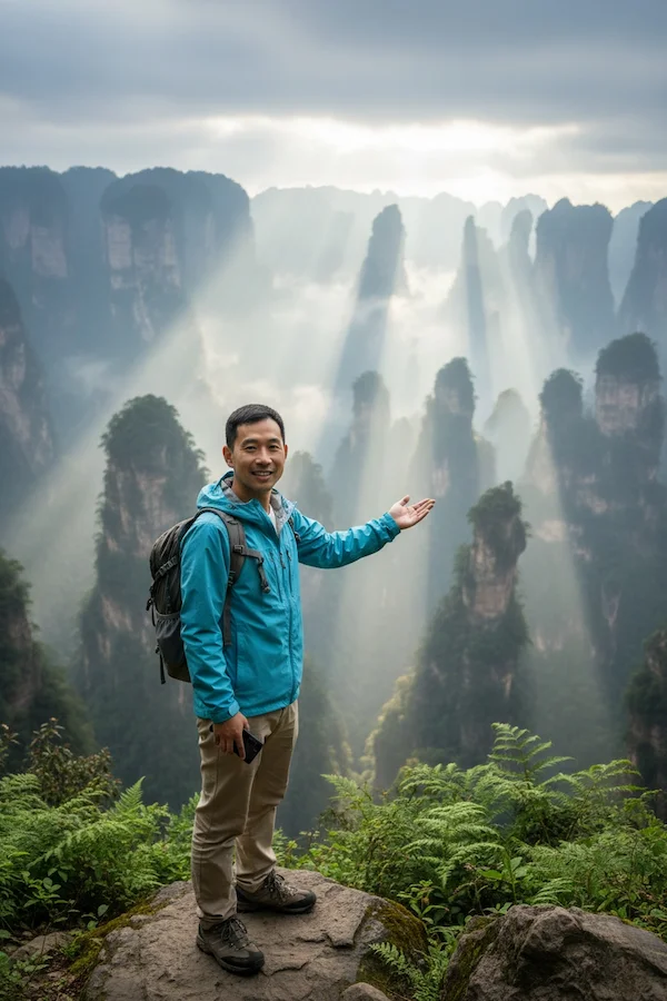 I visited Zhangjiajie National Forest Park