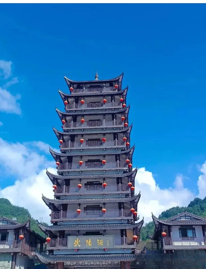 Zhangjiajie Wulingyuan Landmark Gate