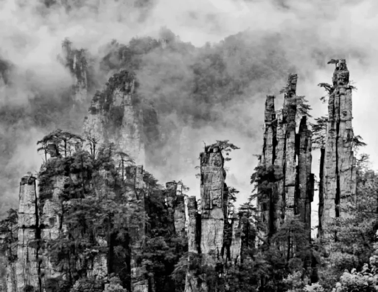 Zhangjiajie Wulingyuan Sandstone Peak Forest Landform