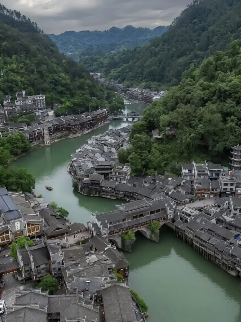 Ancient Town Near Zhangjiajie: Fenghuang Ancient Town in Hunan