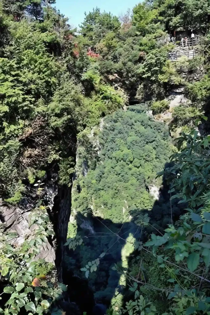 Tianxia Diyi Qiao natural stone bridge in Zhangjiajie