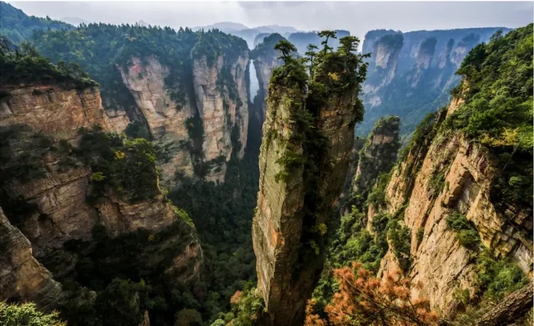 Zhangjiajie's Huangshi Village Scenic Area