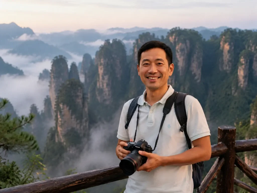 Ke Ping, founder of Zhangjiajie Travels
